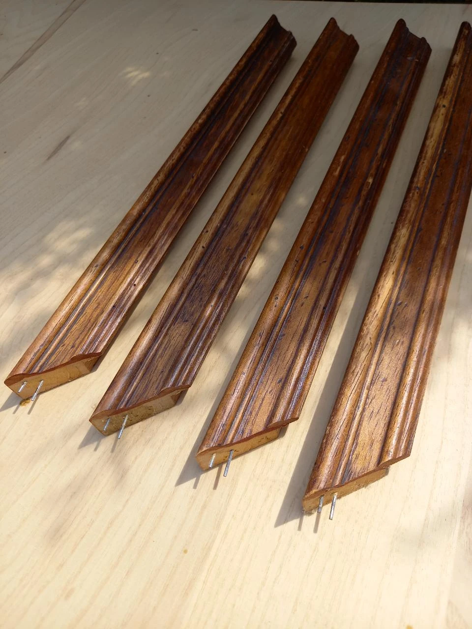 Vierkant oud houten kader – photo 4